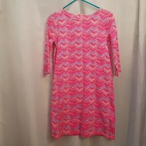Vineyard Vines girls watercolor whale tail dress size 16